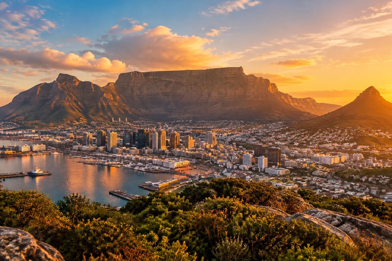 Cape Town and Table Mountain